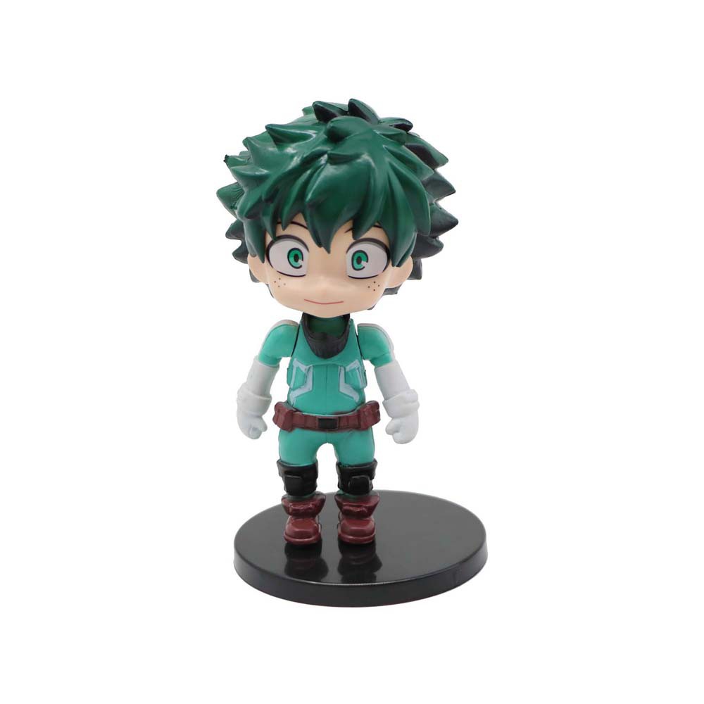 Lanfy 5pcs / Set Mainan Action Figure Anime My Hero Academia Bahan Pvc Untuk Dekorasi