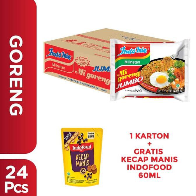 

Buruan Serbu] 1 Dus Isi 24 Pcs - Indomie Goreng Spesial Jumbo + Kecap Indofood 60Ml