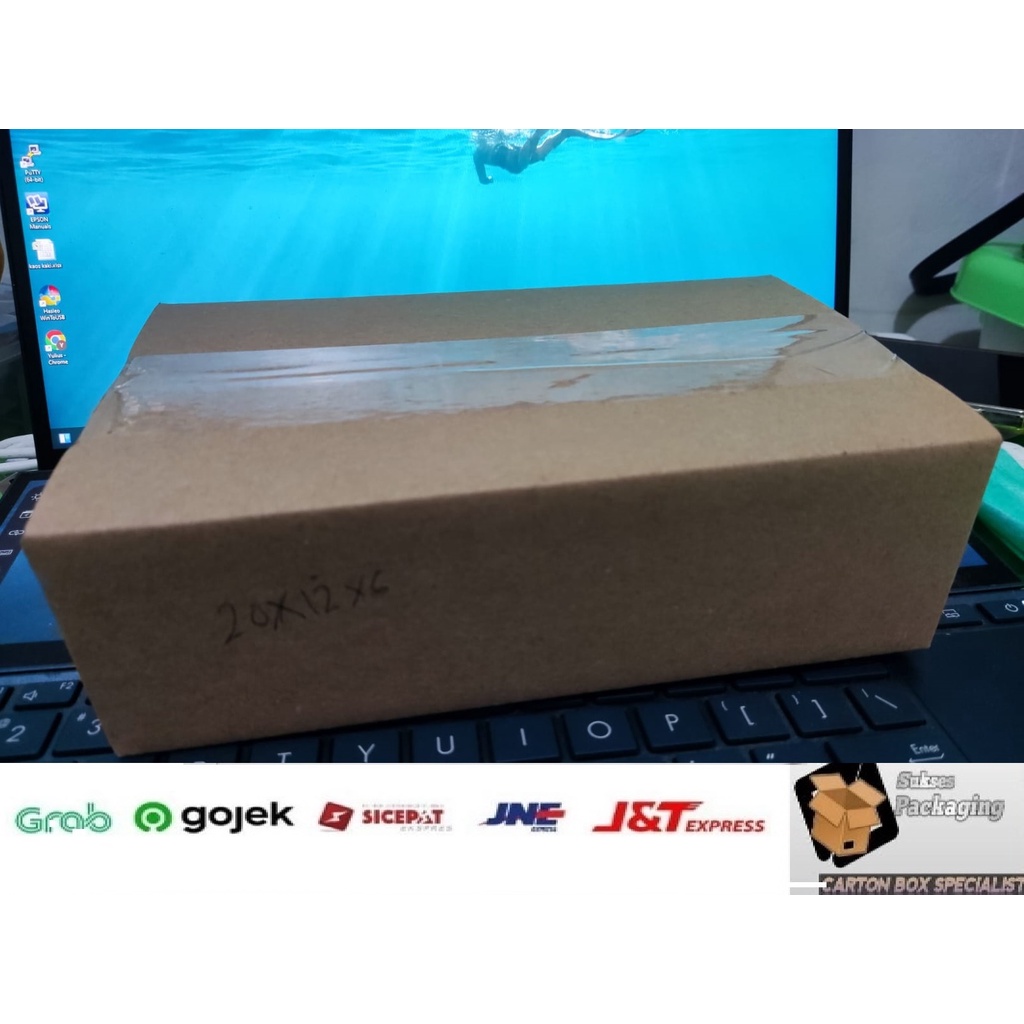 

Kardus 20x12x6 cm IND