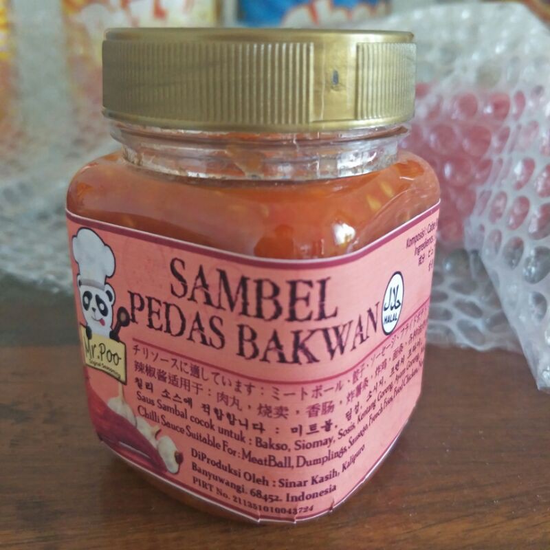 

sambel pedas bakwan