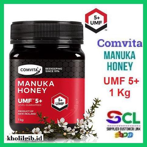 

MADU-MINUMAN- COMVITA MANUKA HONEY UMF 5+ 1KG -ASLI-BUKAN-KAWE-KAWE-