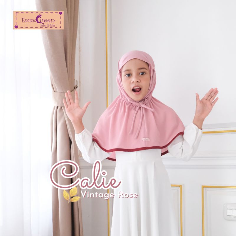 EmmaQueen - Jilbab Calie Kids-Vintage Rose