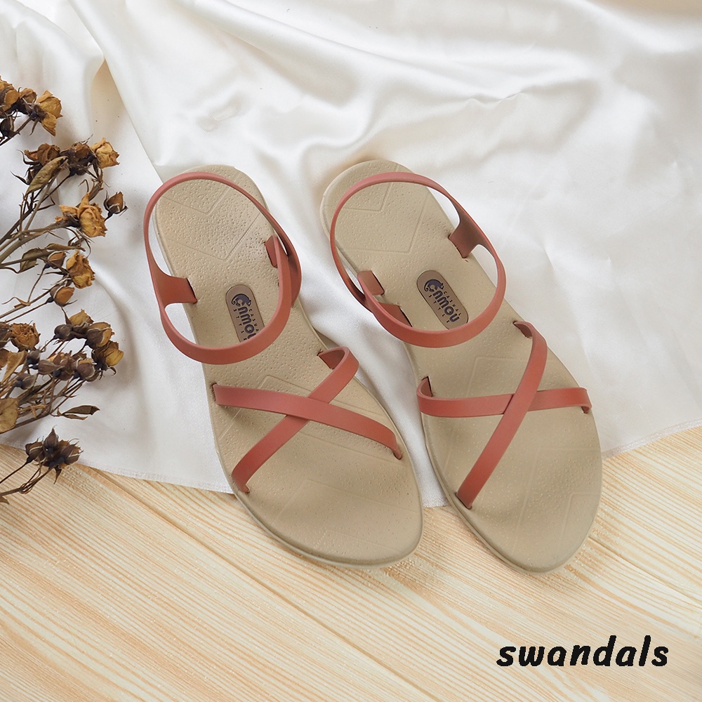 Sandal Kondangan - Sandal Wanita Kekinian - Sandal Buat Kondangan - Sendal Wanita Kekinian Wedges Sa