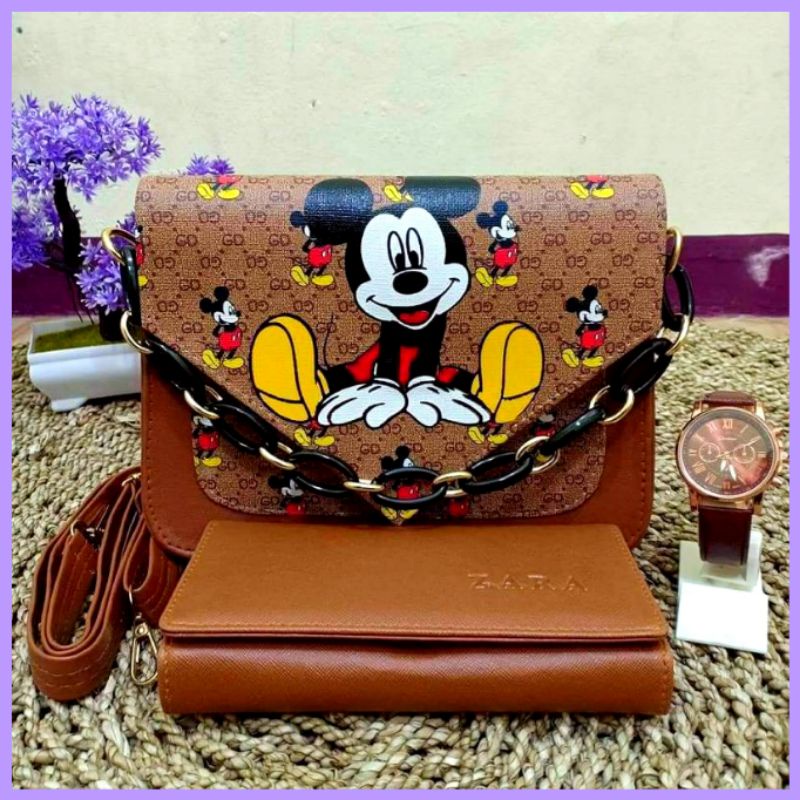 Tas cc import tas paketan tas paket 3in1 murah by zellshop