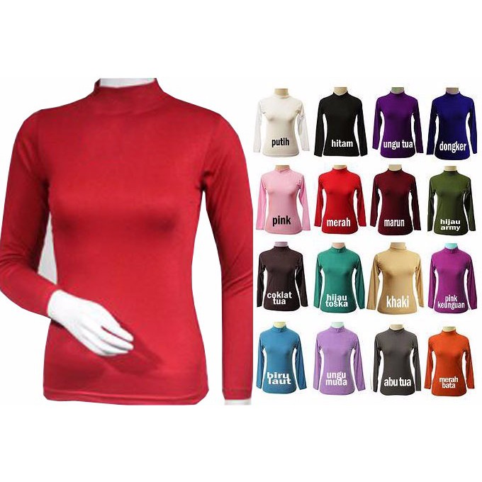 BEST SELLER manset muslim dalaman kebaya zipper resleting hijab baju muslim TERMURAH