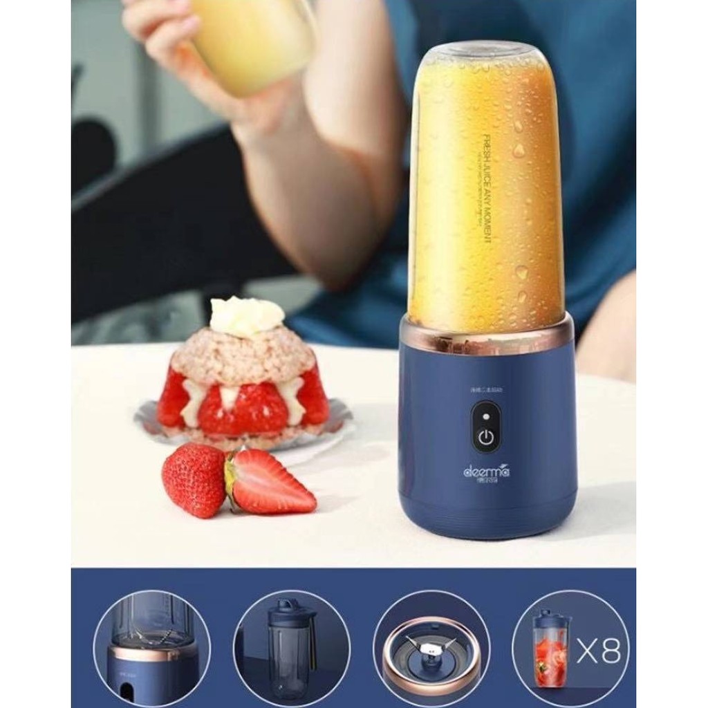 Deerma NU06 Blender Portable Juicer Mini Mixer Garansi