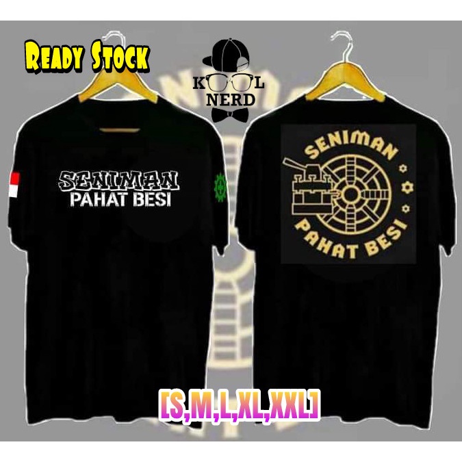 KAOS PROFESI PRIA KEREN SENIMAN PAHAT BESI INDONESIA BAHAN KATUN COMBED (READY SIZE S-XXL)