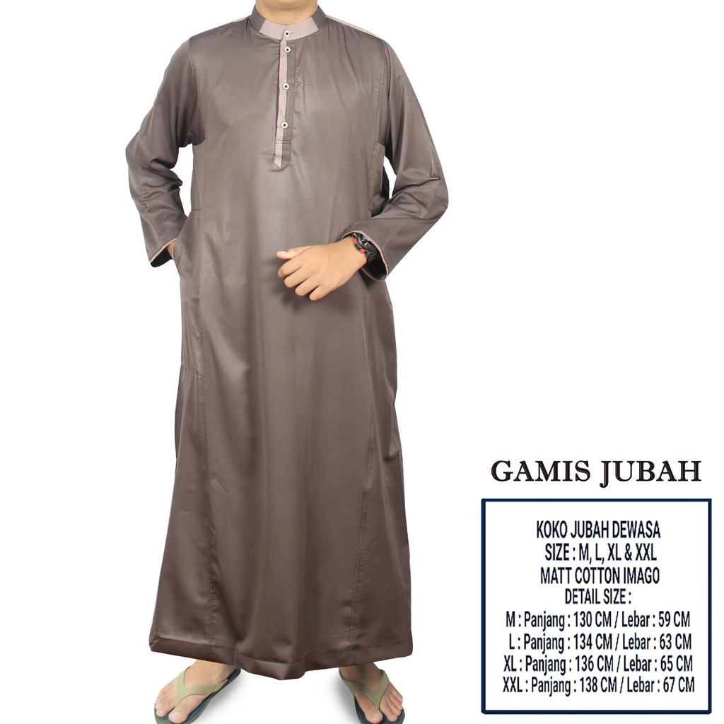 Baju Jubah Pria Gamis Pria Al Haramain Pakistan Lengan Panjang Lebaran Muslim Cowok Laki Laki Pria Dewasa Terbaru 2022