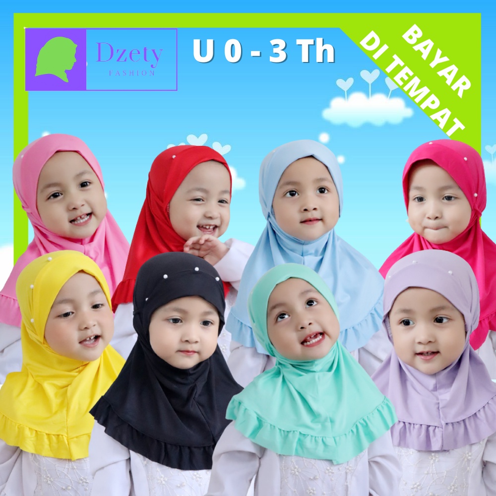 HIJAB BABY ALENA 'MOCHI' ORI ALENA | HIJAB/JILBAB BABY/BAYI | ALENA