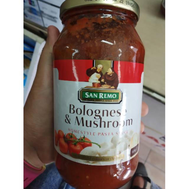 

Ready [San Remo] saus Bolognes & Mushroom