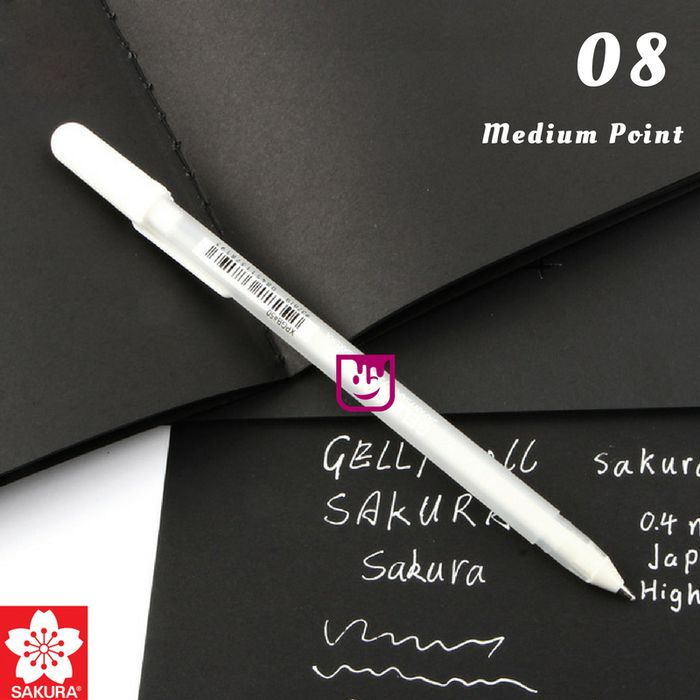 

NEW Sakura Gelly Roll Ink Pen White 0.4mm (Gel Ink Pen)