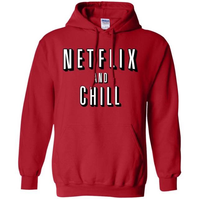 HOODIE NETFLIX AND CHILL SIZE M - XXXL