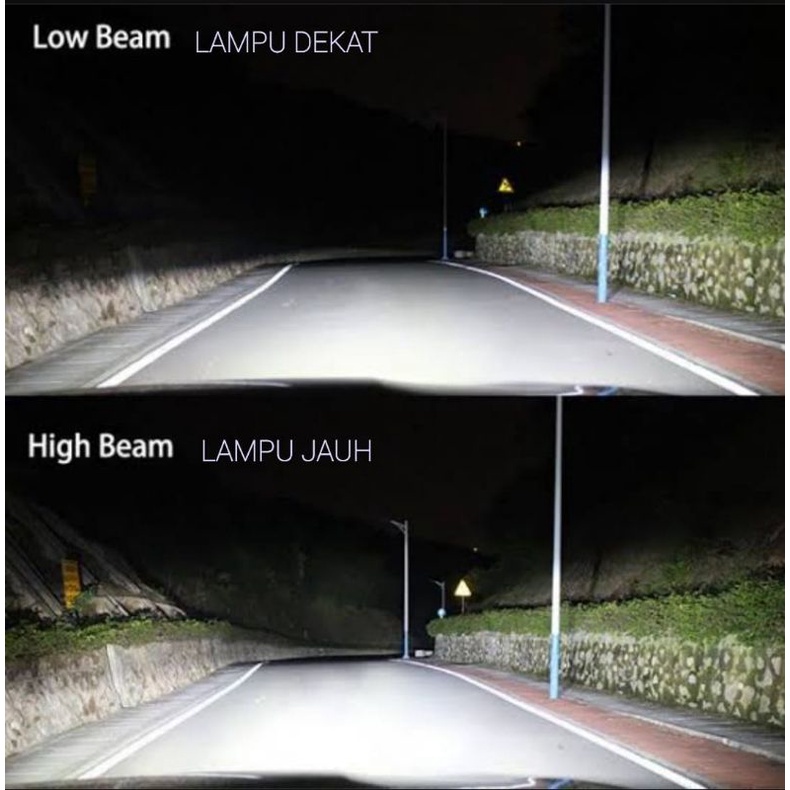 LAMPU LED MOBIL H4 12V 6000LUMENS WHITE -XENIA, PHANTER, KIJANG KAPSUL, DATSUN GO, GRAND MAX, EVALIA