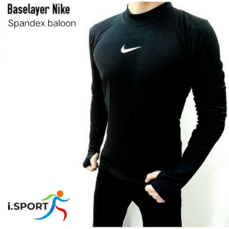 [Tebal &amp; Elastis] Manset Baselayer Panjang Thumbole