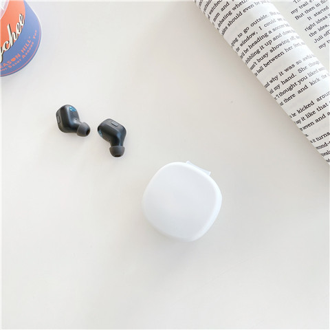 Baseus Wm01 Soft Case Silikon Earphone Bluetooth Tws Anti Gores Dengan Kait Untuk Baseus Wm01