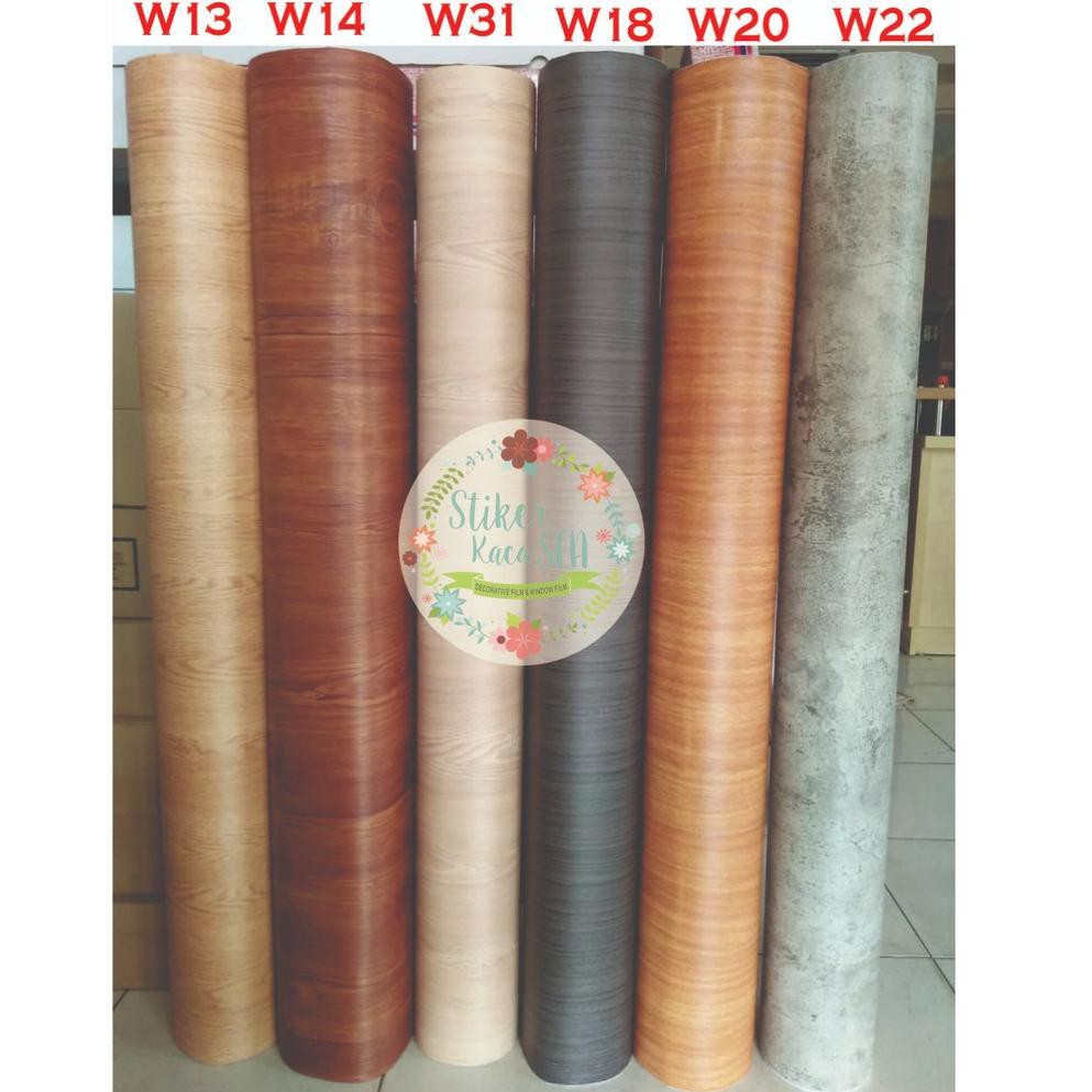 Gfh212 Stiker Motif Kayu HPL  Shopee Indonesia
