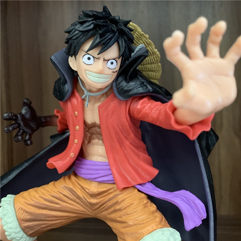 Action Figure Anime One Piece KOA Art King Luffy Ghost Island Battle Suit Action Figure Patung Bahan PVC Untuk Koleksi