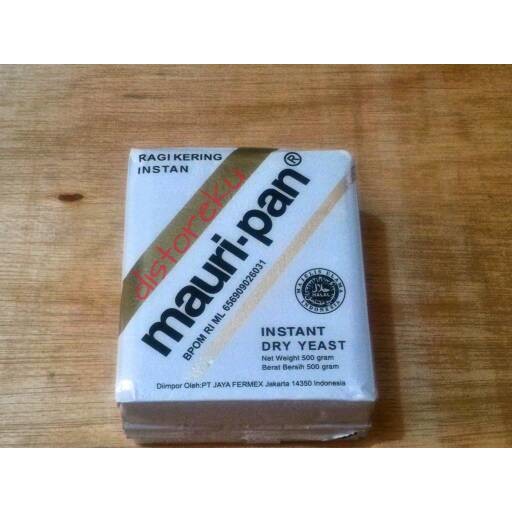 500GRAM mauripan ragi instan dry instant yeast kiloan