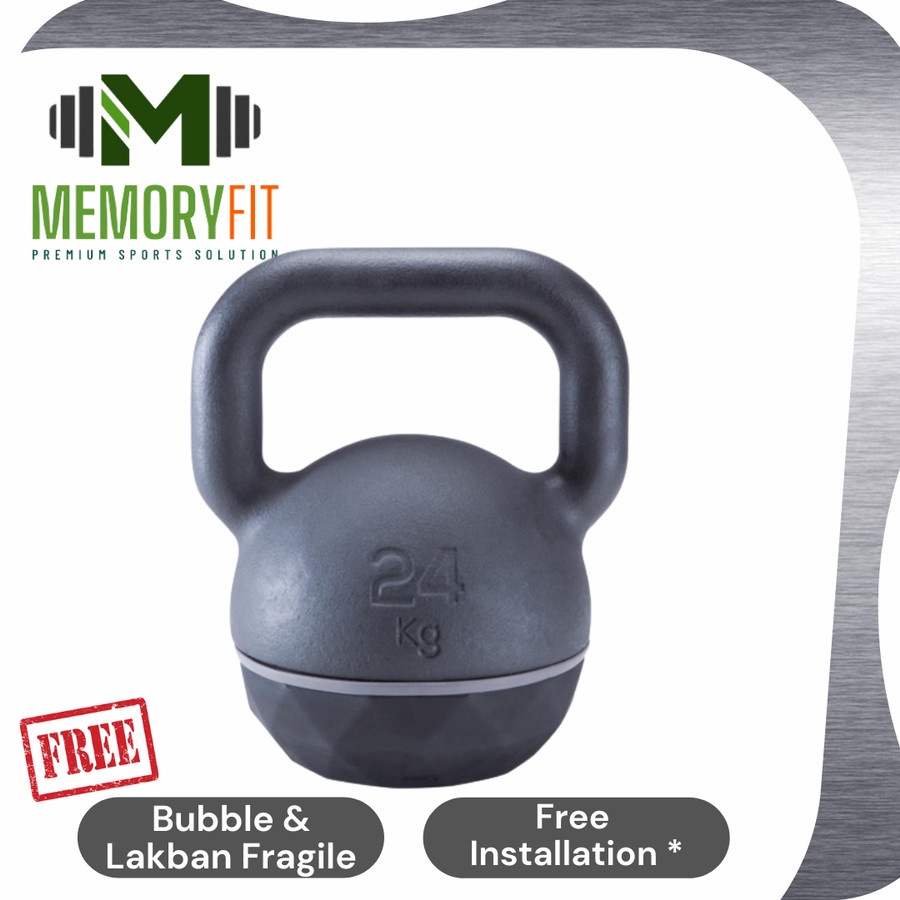 DOMYOS - KETTLEBELL 24 KG / DUMBELL / BARBELL