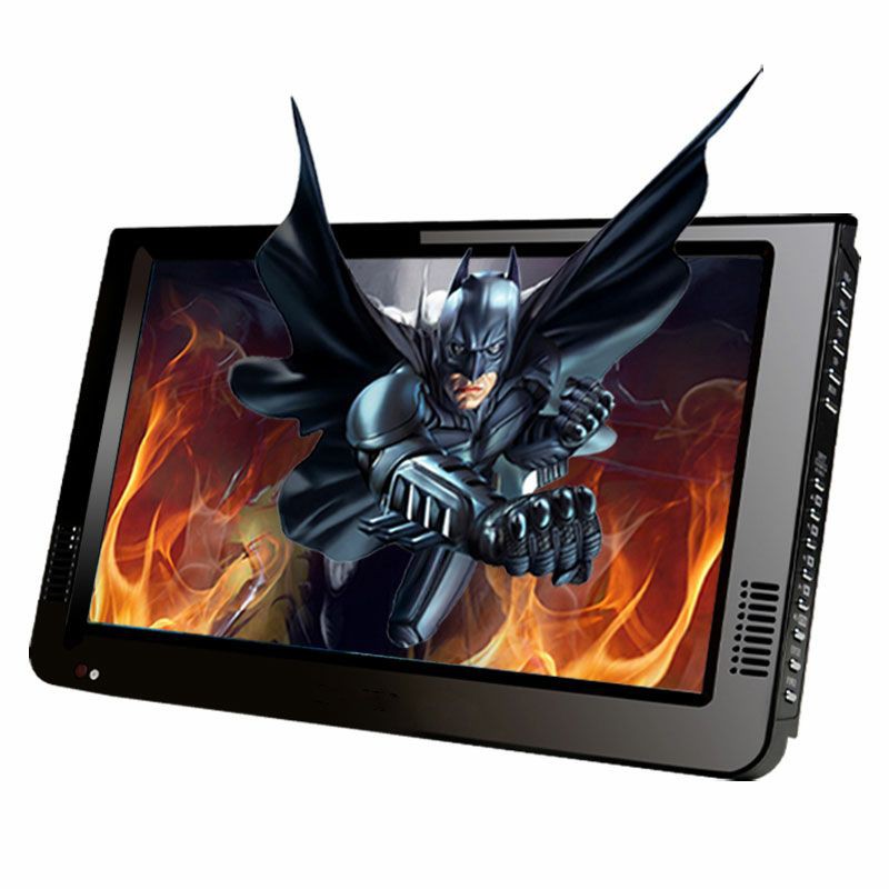 Portable TV Monitor 10 Inch DVB-T2 + Analog - D10 - Black