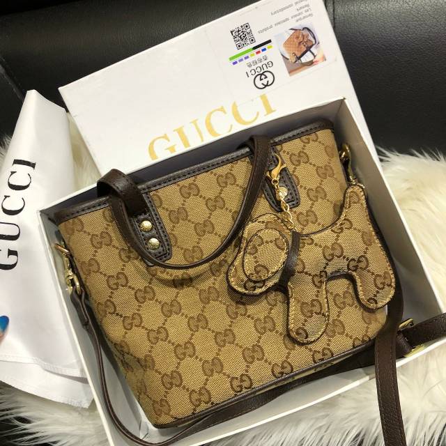 Tas tote/tote gucci/tas wanita/tas fashion/tas brended/gucci