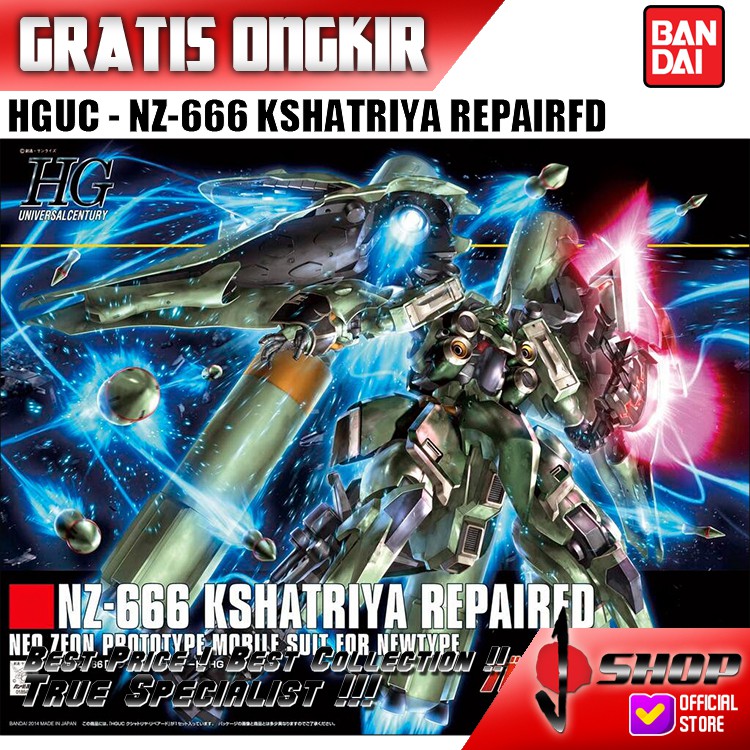 HG / HGUC 1/144 KSHATRIYA REPAIRED