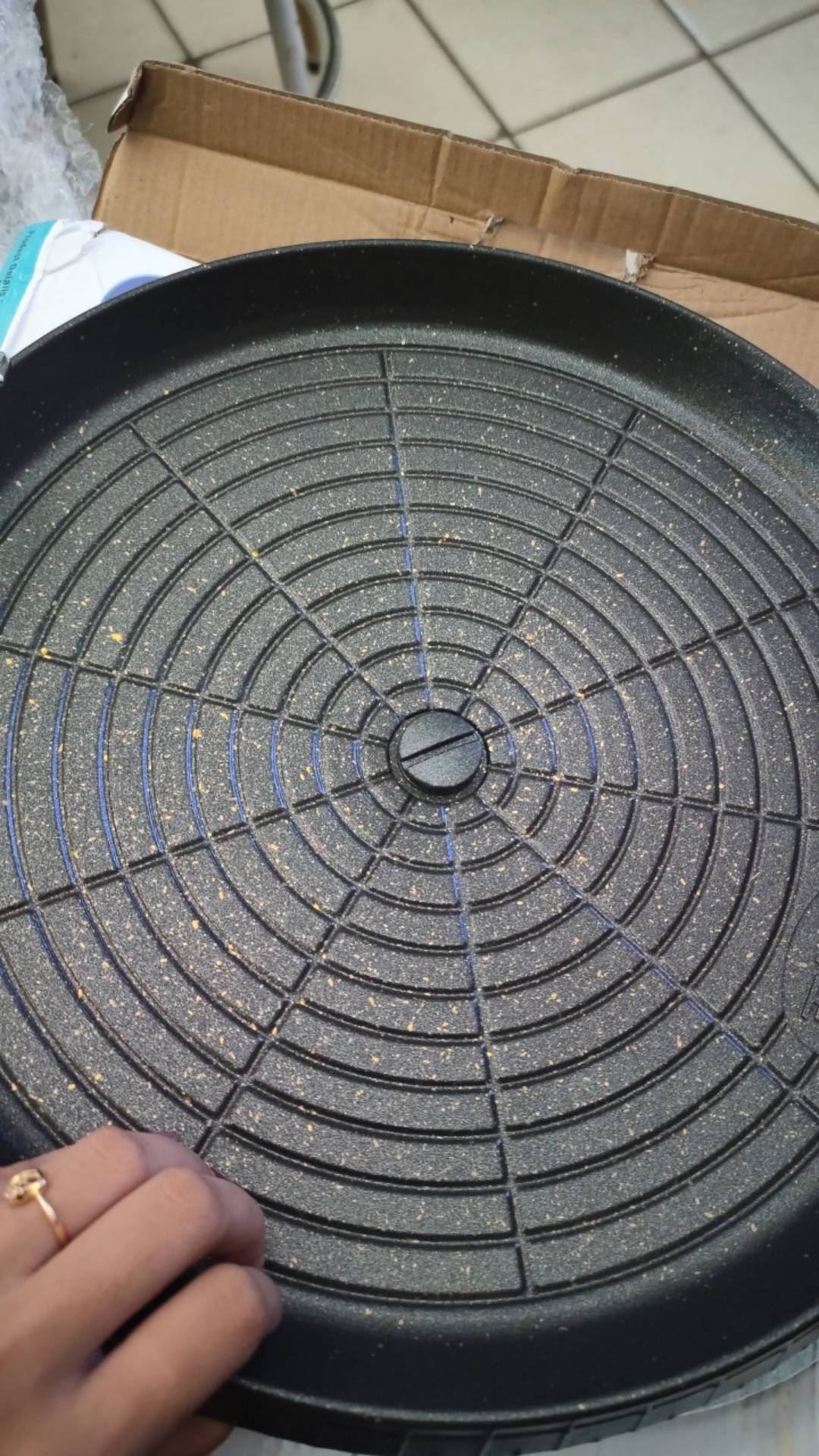 Bbq Round Grill Q2 8930 Barbeque Grill Pan Panggangan Tempat Memanggang