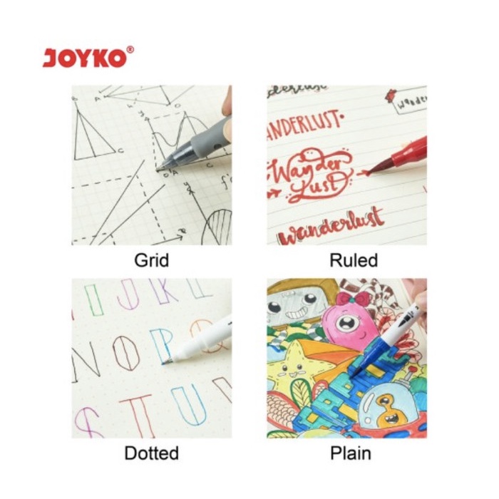 

Menakjubkan Joyko Grid Notebook Buku Catatan Nb-700 Kotak Sampul Bening A5 Isi 60 Sale!!!