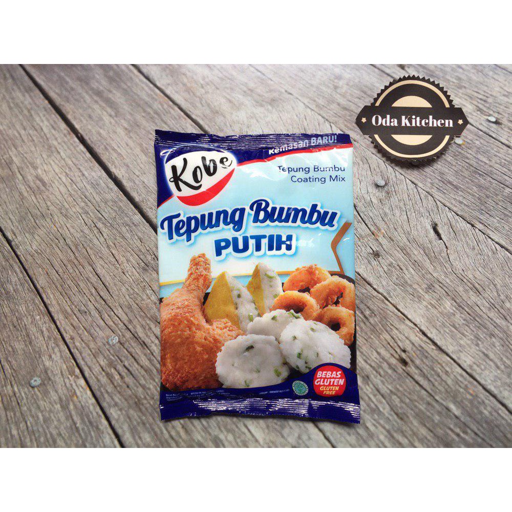 KOBE TEPUNG BUMBU PUTIH GLUTEN FREE BEBAS GLUTEN 200gr