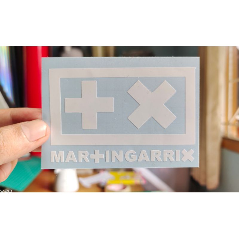 

Stiker Martin Garrix custom cutting stiker murah