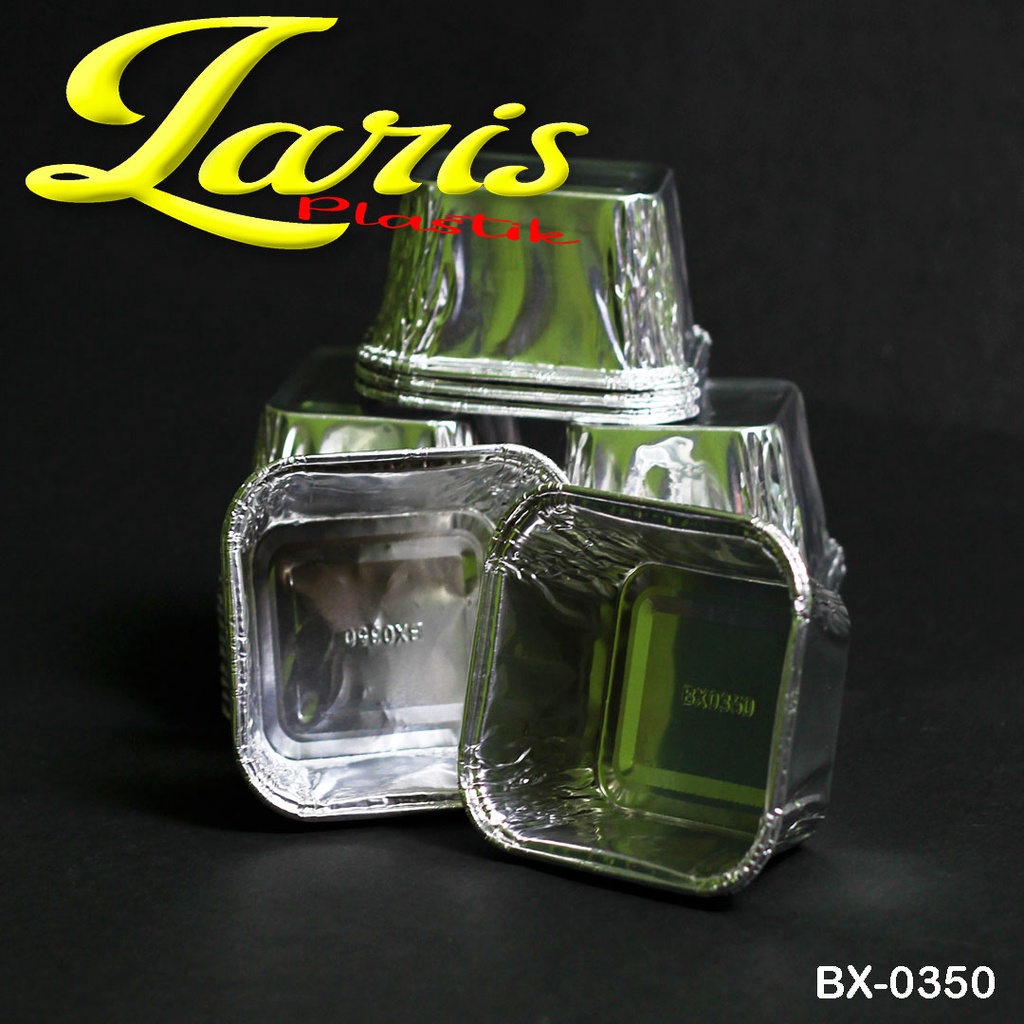 (5pcs) Alutray BX-0350 Aluminium Foil Wadah Alu Cup BX 0350