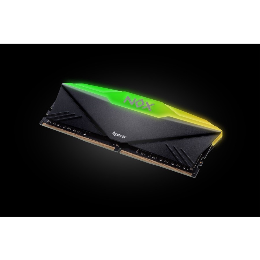 Apacer DDR4 PC25600 3200Mhz Dual Channel 16GB (2x8GB) - NOX RGB Aura2