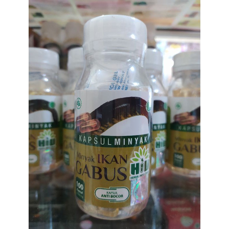 HIU Minyak Ikan Gabus | Albumin | Kapsul Ikan Kutuk | Obat Pasca Operasi | Pasca Melahirkan