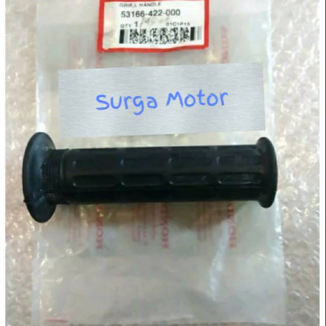 handgrip handfat karet handle stang kiri Megapro lama Primus tahun ORI HONDA AHM SurgaMotor Sepeda M