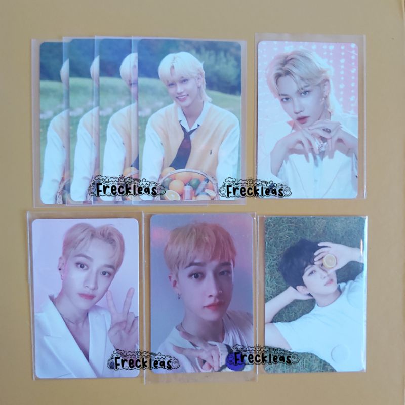 Nacific Photocard Stray Kids / Photocards / PC R1 R2 R3 R5 / Bang Chan, Changbin, Felix