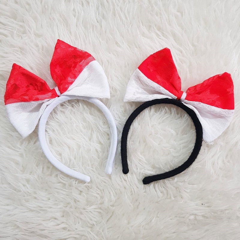 Bando Bendera Indonesia HUT RI Merah Putih Perlengkapan Lomba 17 Agustus Merdeka Aksesoris Bendera Bando Merah Putih Bando 17 Agustus Bando merdeka Bando Indonesia Bando merah Putih Kemerdekaan