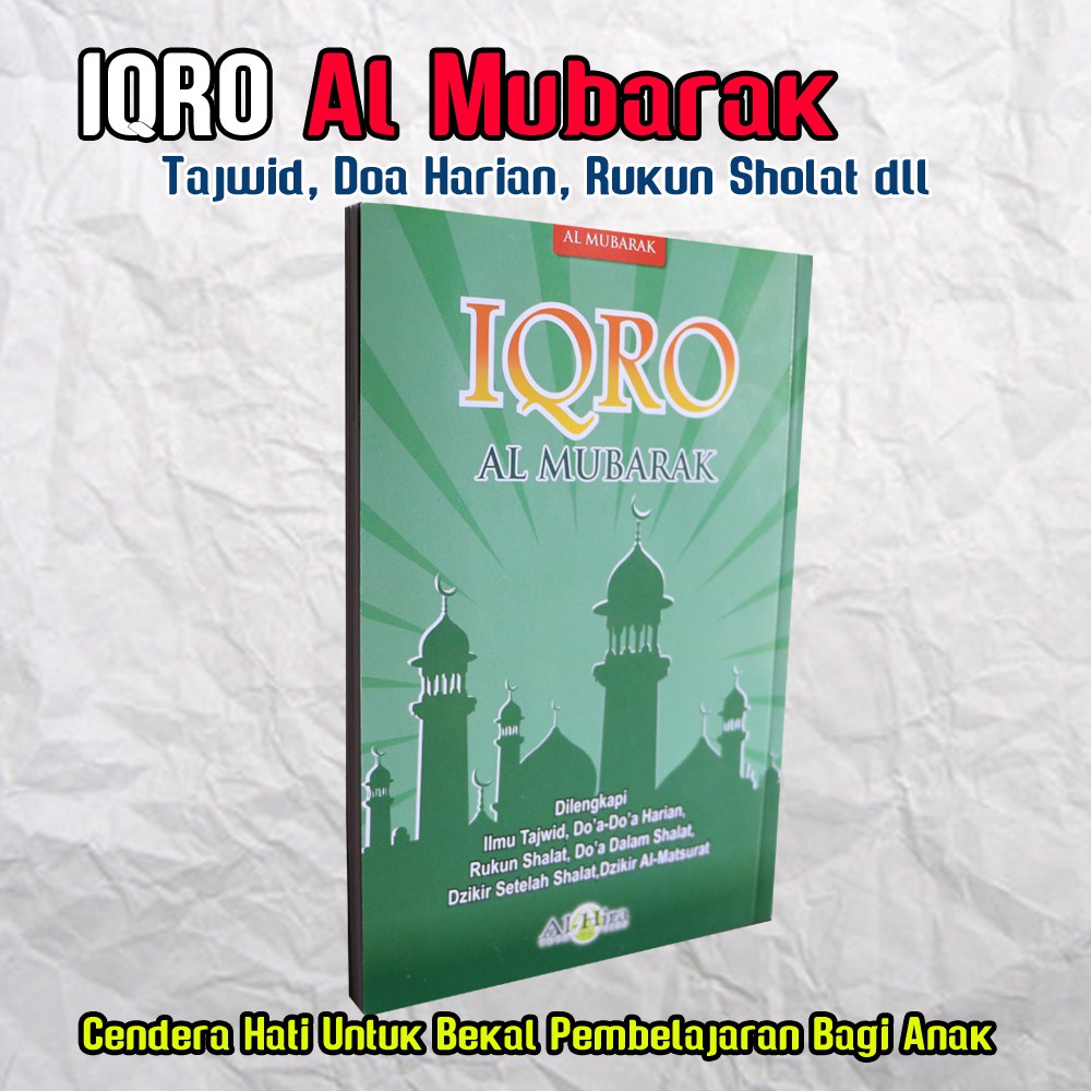 Buku Iqro Al Mubarak HVS Satu Warna