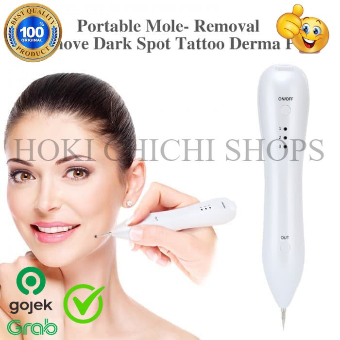 Image of Laser Mole Removal Pen Alat Penghilang Flek Kutil Tahi Lalat Tato CC #0