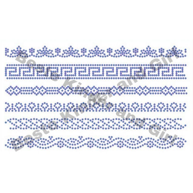 MOTE MOTIF SWAROVSKI PAYET GOSOK