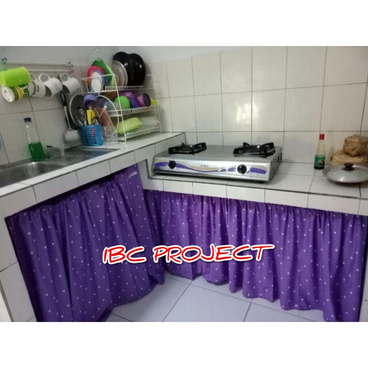 Ibc Gorden Kolong Dapur Polkadot Shopee Indonesia