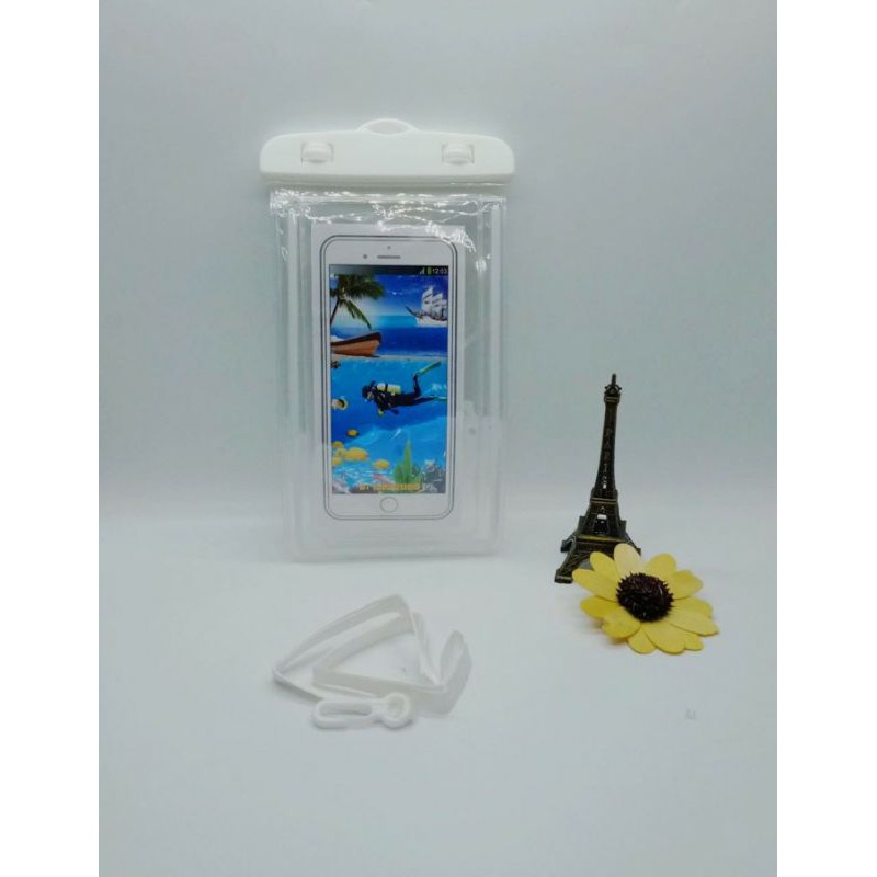 WATERPROOF KANTONG PELINDUNG HP ANTI AIR POUCH BAG MURAH BERENANG AIR HUJAN GRAB GOJEK |2050