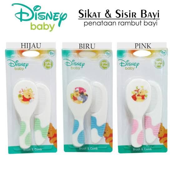 PROMO AKHIR BULAN !!! DISNEY SISIR BAYI POOH 2IN1 ||  wtp 007 | sisir bayi murah berkualitas