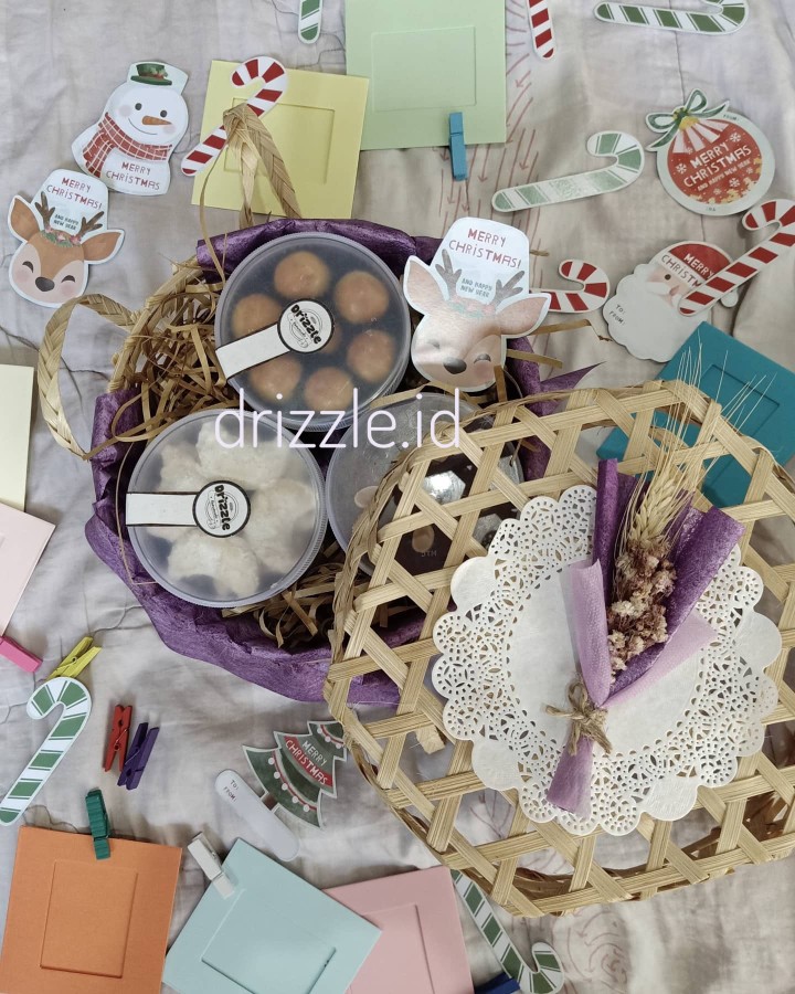 Anyaman Bambu Toples Tarawang D.20xt.10