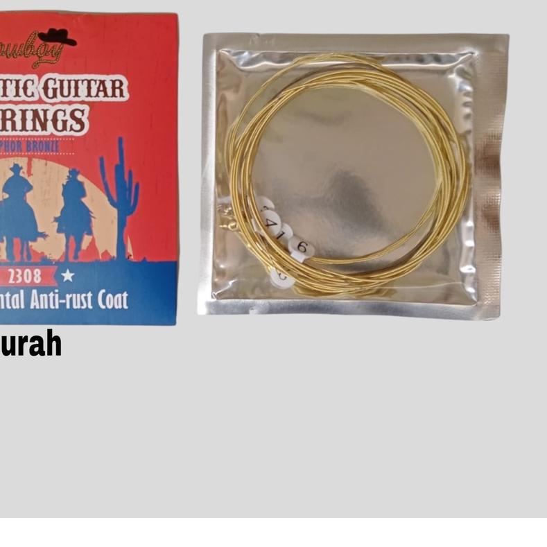 ♙ senar gitar akustik cowboy / senar cowboy akustik 010 2308 bonus pick ♂