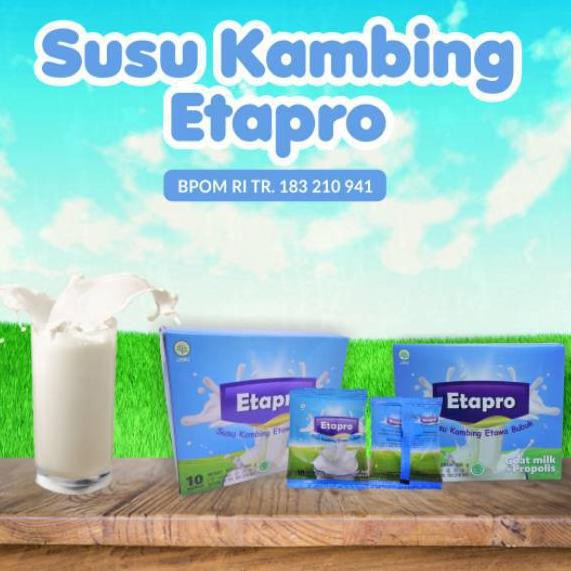 

➶Ju7 Susu Kambing EtaPro Etawa bubuk PLUS PROPOLIS Asli Original perbox ✼ ➶