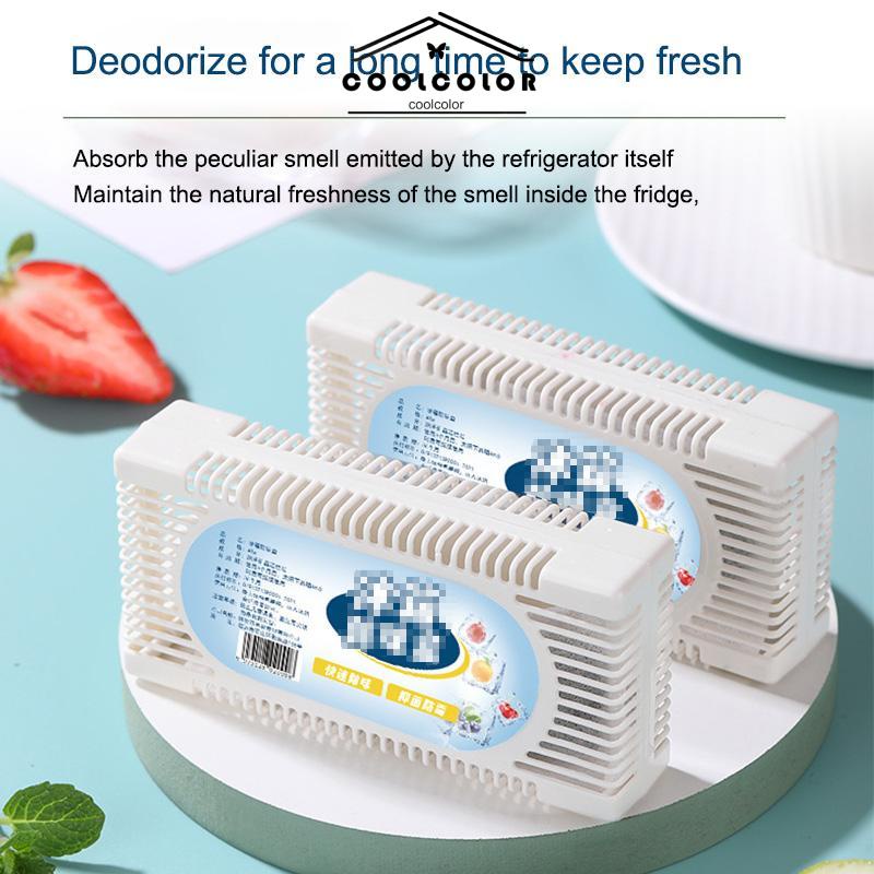 CODKulkas Plastik Rumah Tangga Karbon Aktif Deodorizer Kotak Wewangian Perlengkapan Penghilang Bau- cl