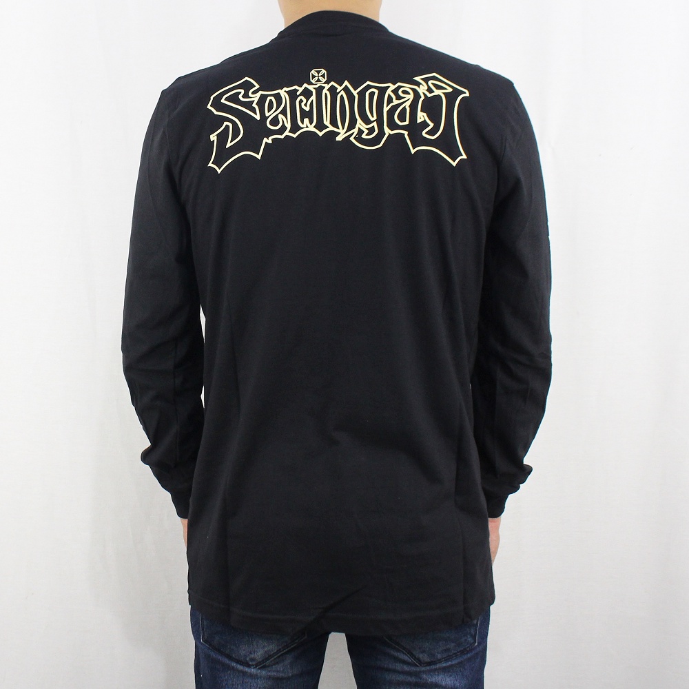 LONGSLEEVE MUSIK SERINGAI 03 SIZE L XL XXL  - BAJU MUSIK SERINGAI LENGAN PANJANG - BAJU LENGAN PANJANG - KAOS MUSIK SERINGAI - KAOS LENGAN PANJANG PRIA - KAOS PRIA - SLIPKNOT - ACDC - AVENGED SEVEN FOLD - BRING ME THE HORIZON - BLACK SABATH - BURGERKILL