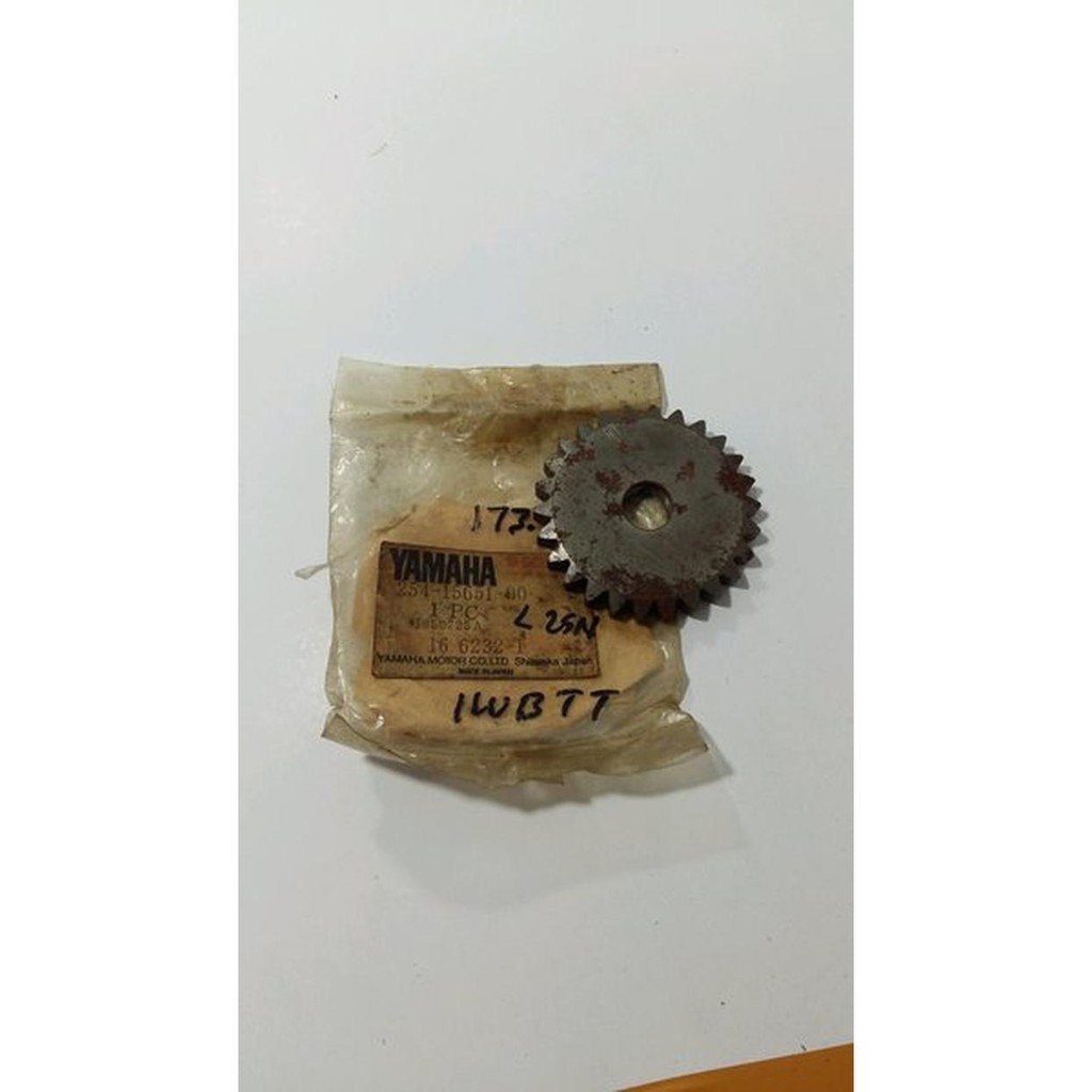 gigi gigik gear stater yamaha l2 l2sn l2g yl2 l2 super gigi penghantar stater original nos japan