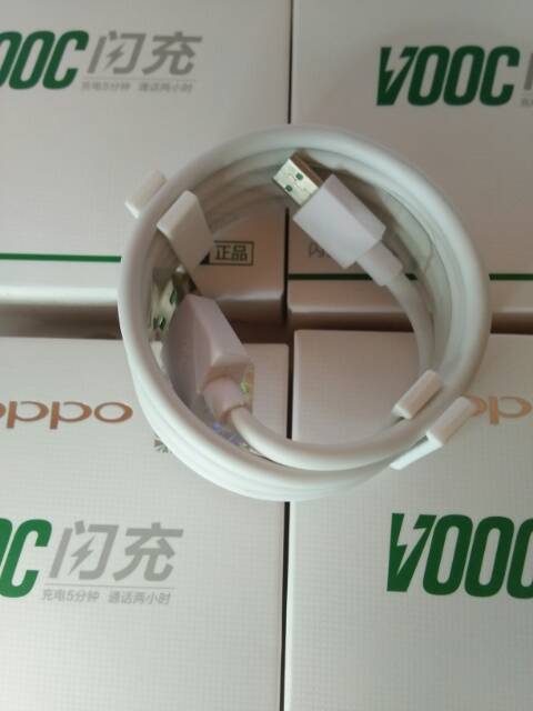 [ KABEL PENGISI DAYA CEPAT ] KABEL DATA OPPO FAST CHARGING VOOC 4A / original 100%