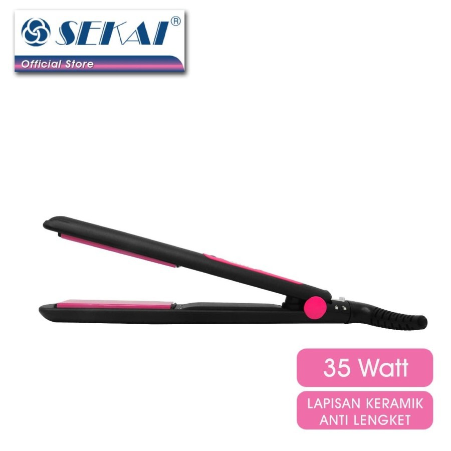 Sekai Catok Rambut Black-PInk HS 261